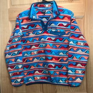 Patagonia Boys' Synchilla Snap-T Fleece Pullover